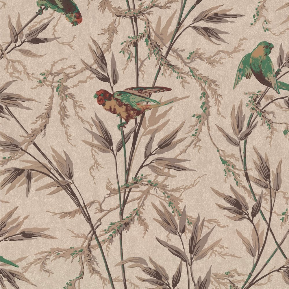 Little Greene Tapete Great Ormond St. – Cappuccino, 1 Rolle