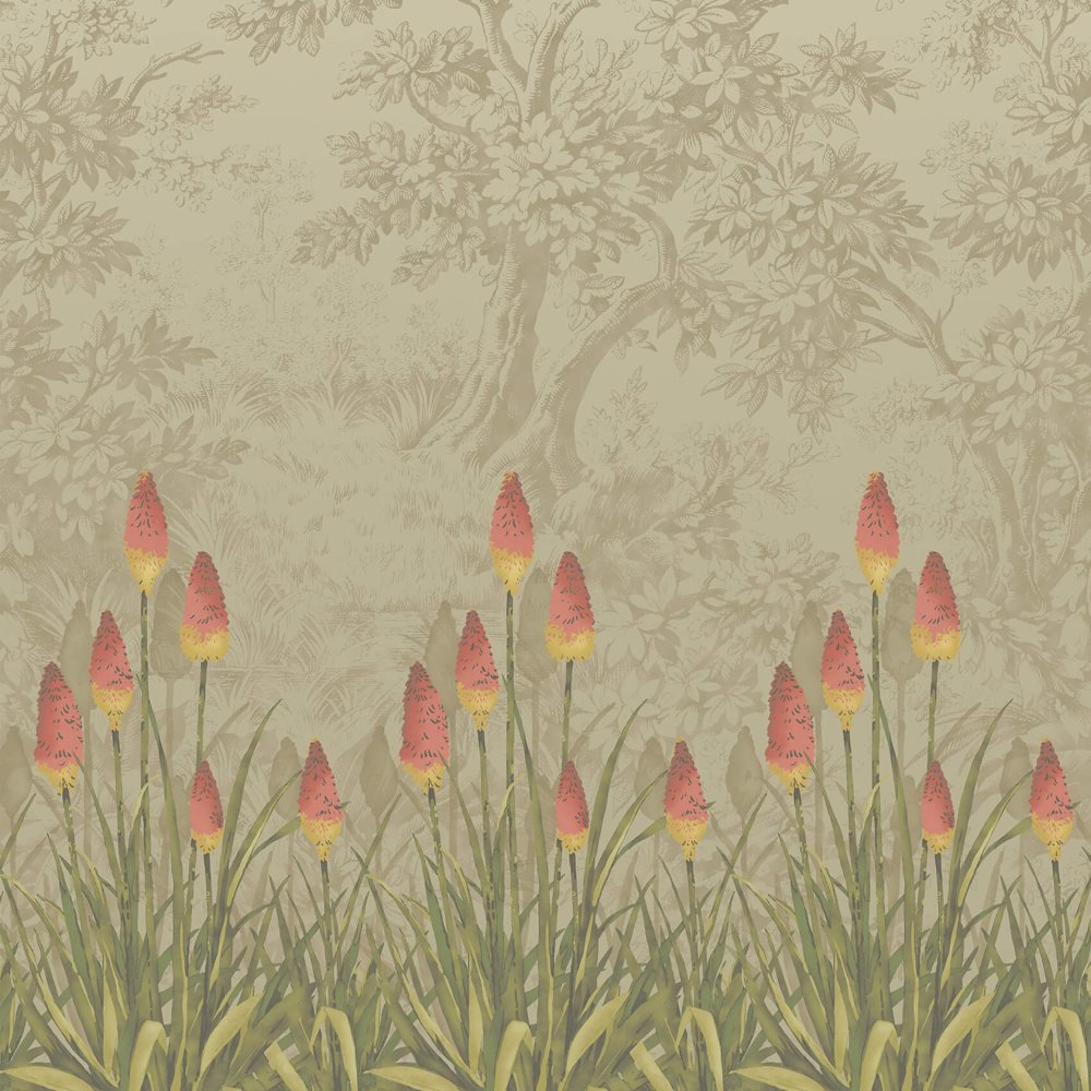 Little Greene Tapete Upper Brook St. – Midi, 1 Rolle