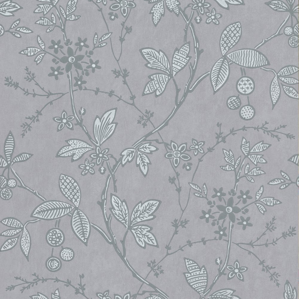 Little Greene Tapete Wrest Trail – Lead, 1 Rolle