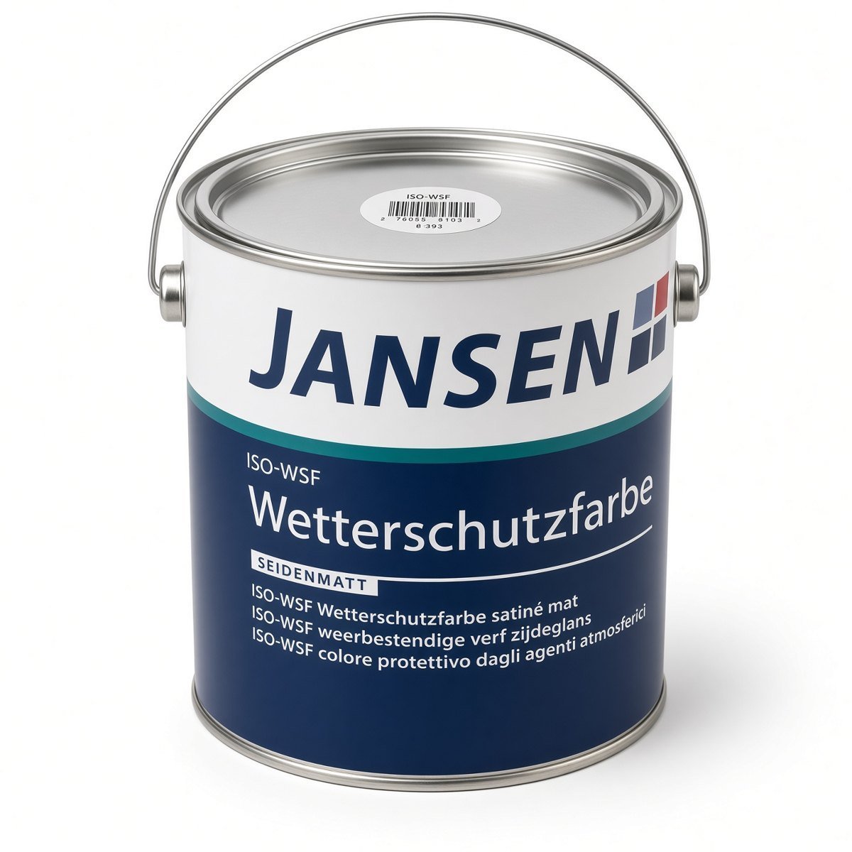 Jansen ISO-WSF Wetterschutzfarbe, 2,5 l