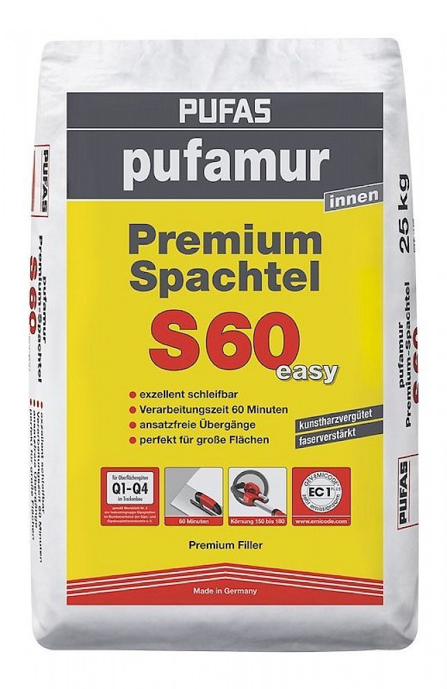 Jansen Pufamur Premium Spachtel S60 easy, 25 kg