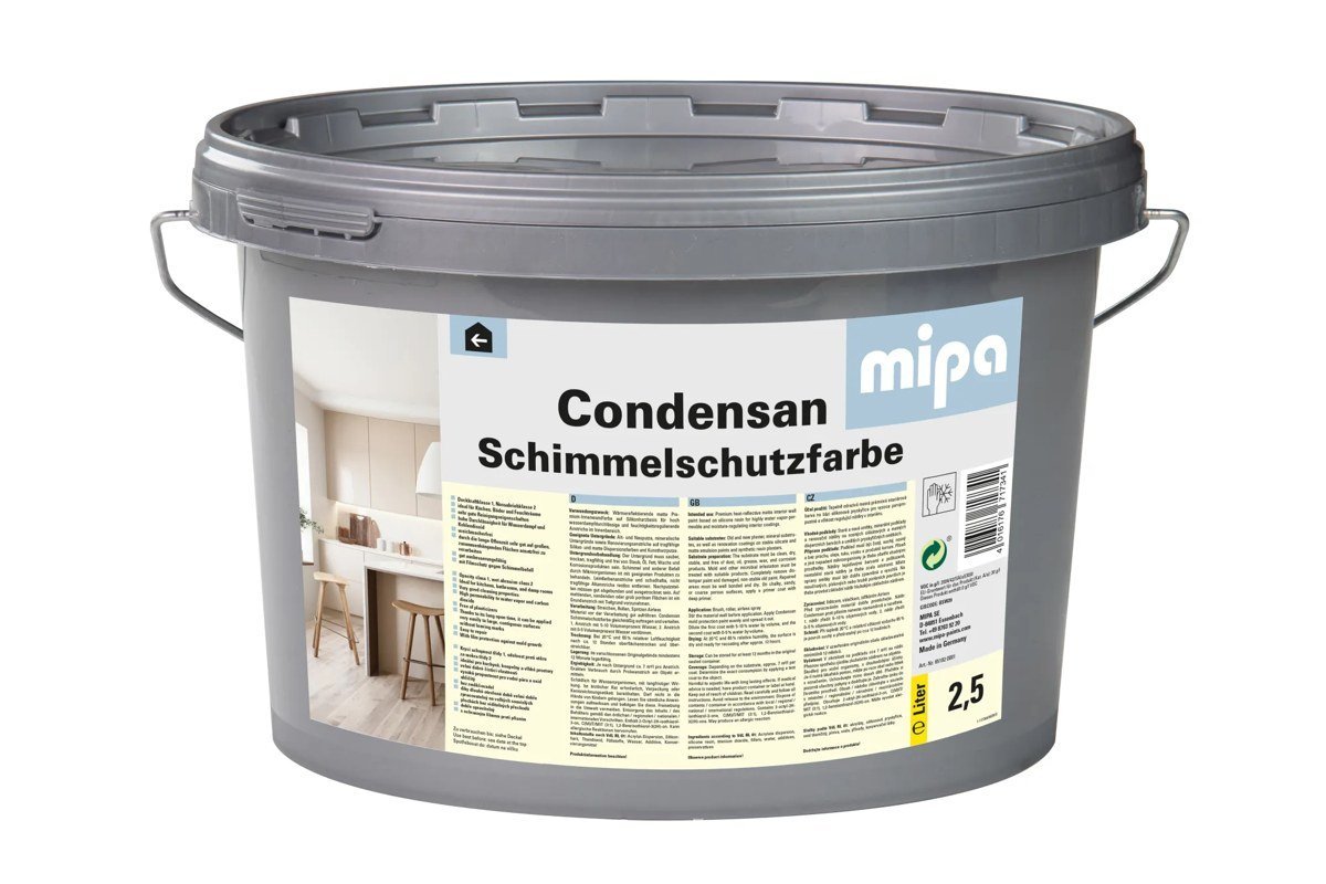 MIPA Condensan Schimmelschutzfarbe, 2,5 l