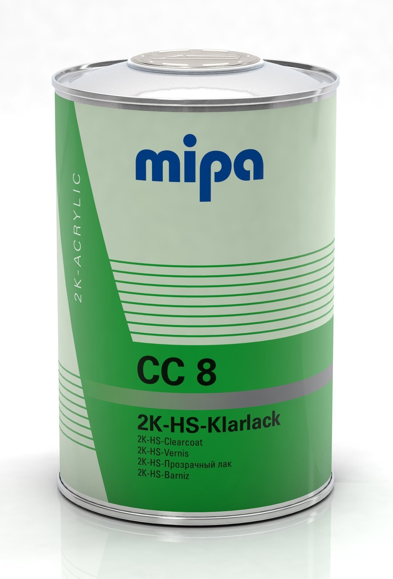 Mipa Klarlack-Set Mipa CC 8 + Härter HS 25, 1,5 l, Set 1,5 l